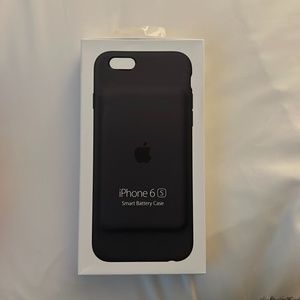 iphone 6s charging case, charcoal gray
